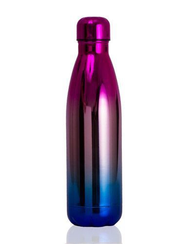 Rainbow Stainless Steel Water Bottle – Leakproof & Temperature Lock